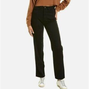 WeWoreWhat Mom Black Rigid Denim Straight Leg Jeans Size 26 NWOT